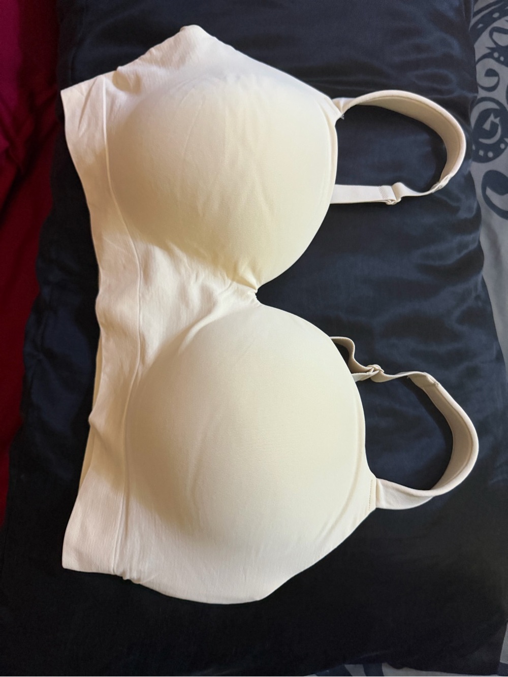 Seamless Molded T-Shirt Bra - Cream